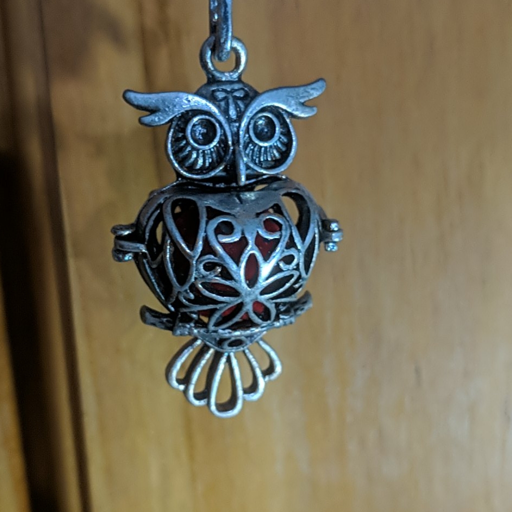 Diffuser Necklace Owl